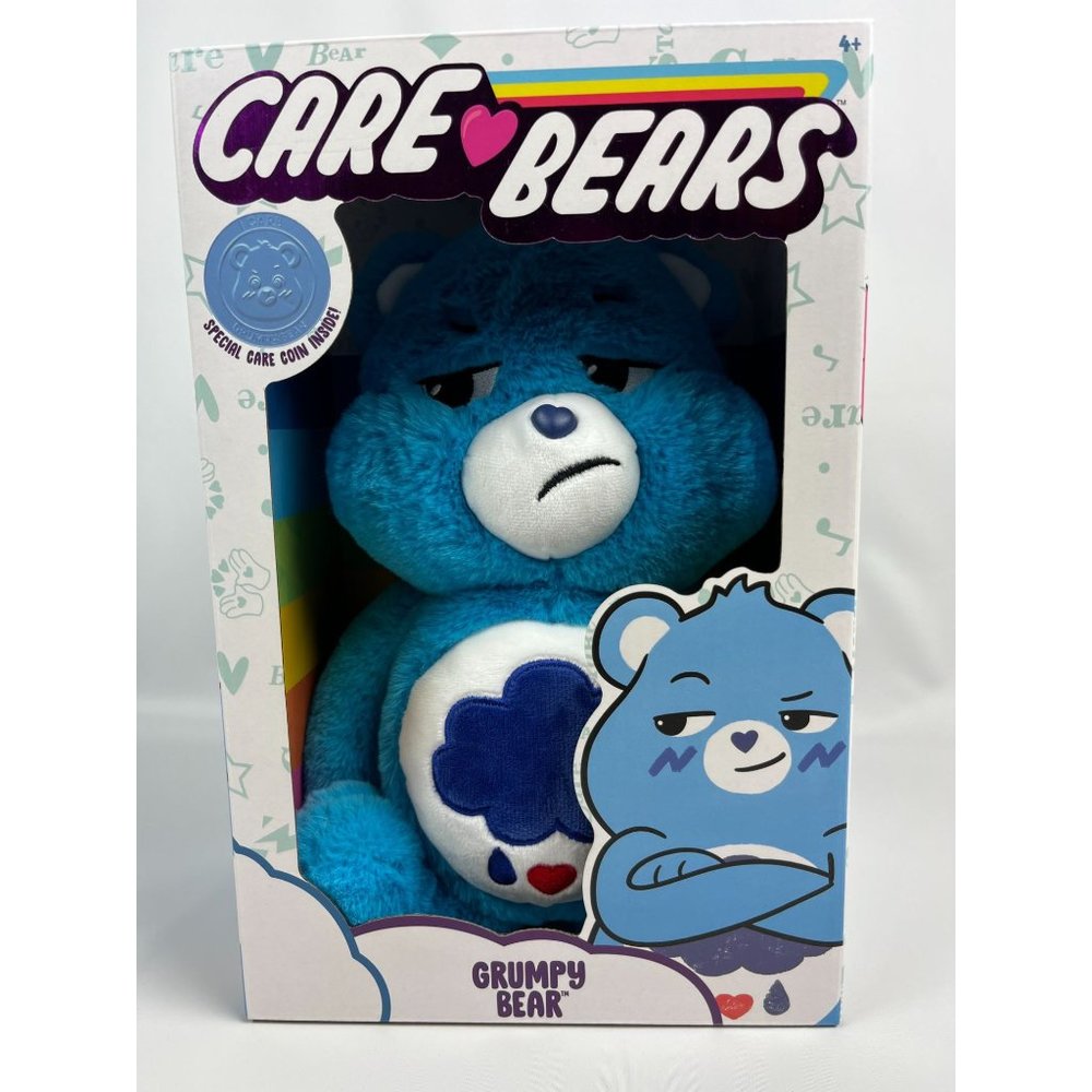Care Bears 14" Grumpy Bear New in box Stuffed Animal Plush
